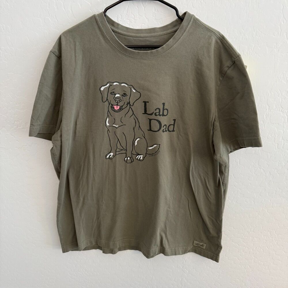 Life Is Good Lab Dad Graphic Tee